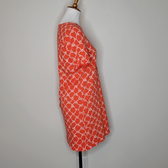 Draper James Nautical Sailor Knot Knit Dress Size Medium - Picture 5 of 8